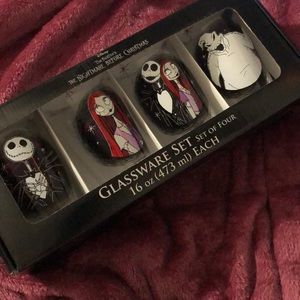Nightmare Before Christmas Glassware Set
